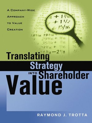 cover image of Translating Strategy into Shareholder Value